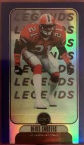 Deion Sanders [Premium Edition Sapphire Mini] #106