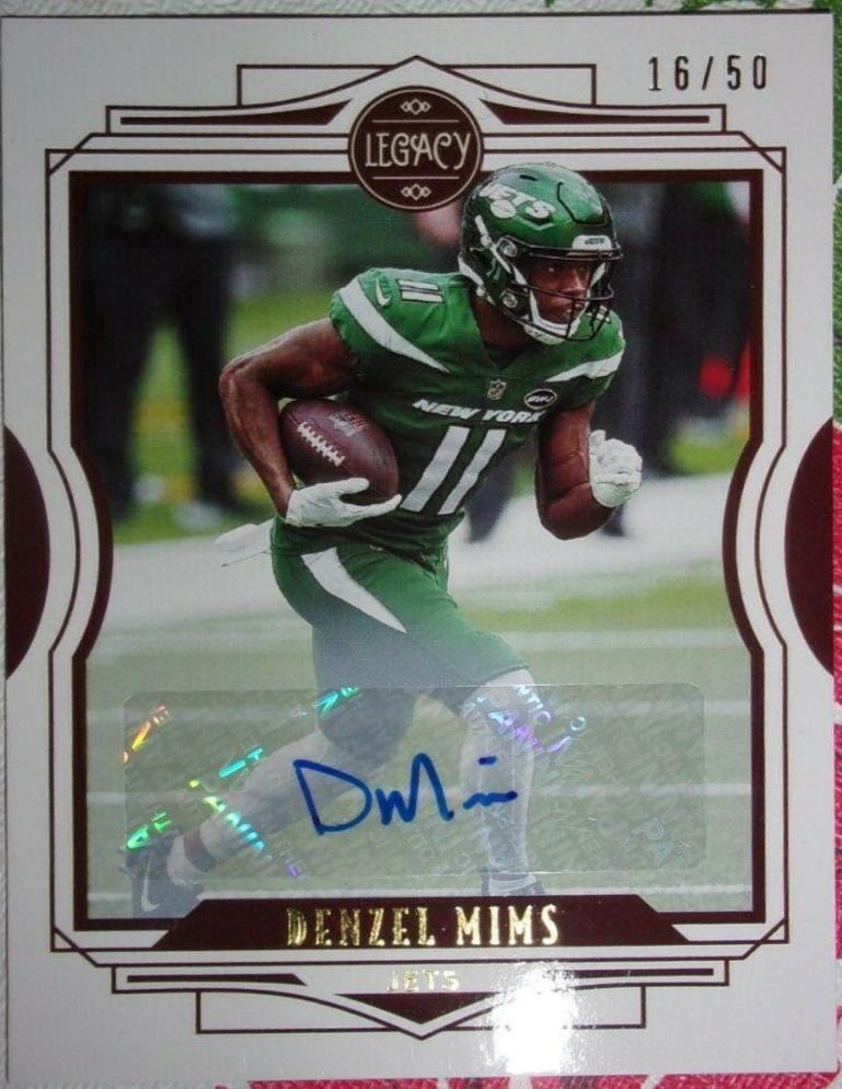 Denzel Mims [Autographs] #54