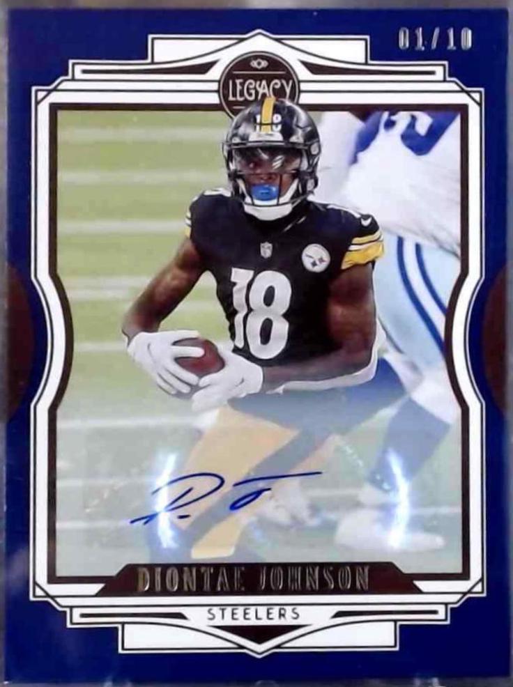 Diontae Johnson [Blue Autographs] #24