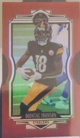 Diontae Johnson [Red Autographs] #24