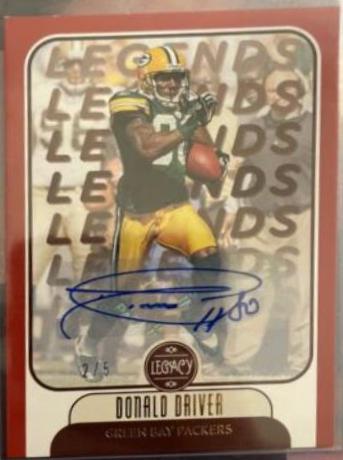 Donald Driver [Red Autographs] #119
