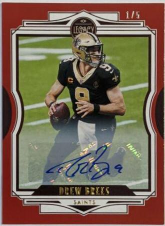 Drew Brees [Red Autographs] #34