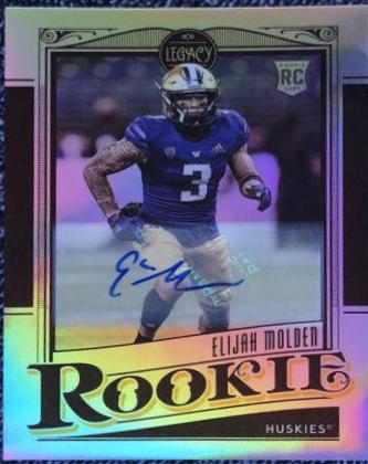 Elijah Molden [Premium Penmanship Sapphire] #183