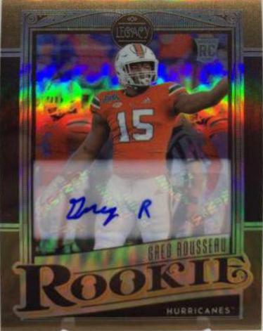 Greg Rousseau [Premium Penmanship Bronze] #180