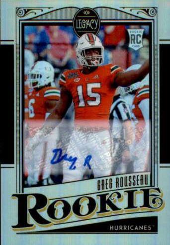 Greg Rousseau [Premium Penmanship Silver] #180