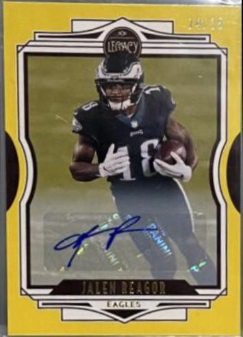 Jalen Reagor [Yellow Autographs] #10