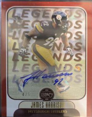James Harrison [Red Autographs] #134