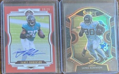 James Robinson [Red Autographs] #75