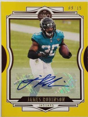 James Robinson [Yellow Autographs] #75