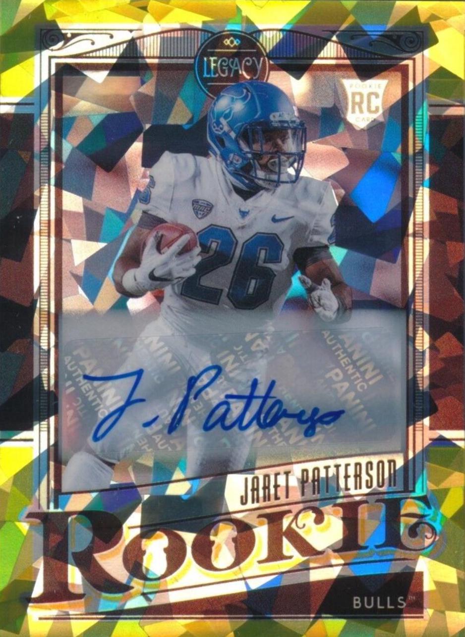 Jaret Patterson [Premium Penmanship Yellow Diamond] #190