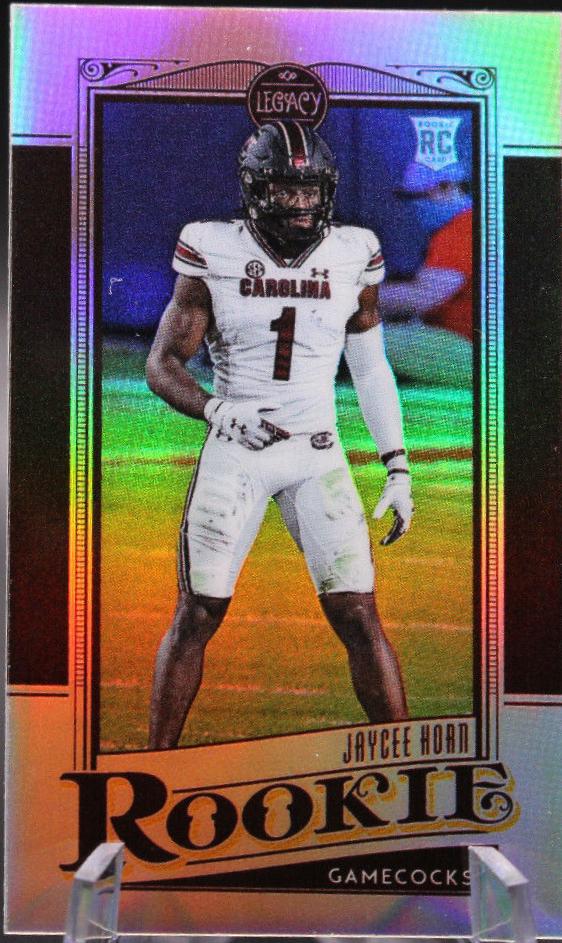 Jaycee Horn [Premium Edition Silver Mini] #184