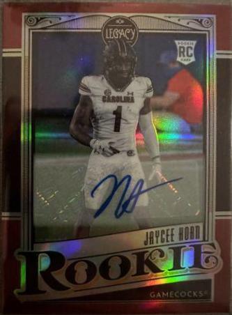 Jaycee Horn [Premium Penmanship Ruby] #184