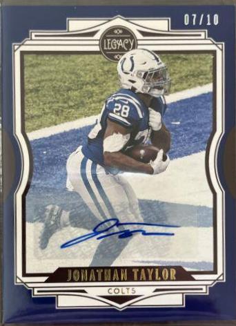 Jonathan Taylor [Blue Autographs] #73