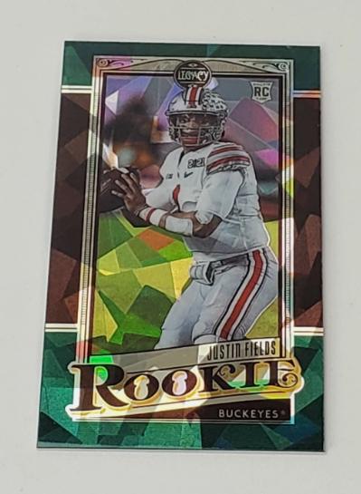 Justin Fields [Premium Edition Emerald Mini] #142