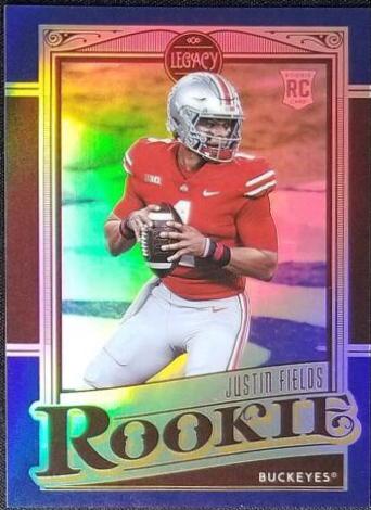 Justin Fields [Premium Edition Sapphire] #142