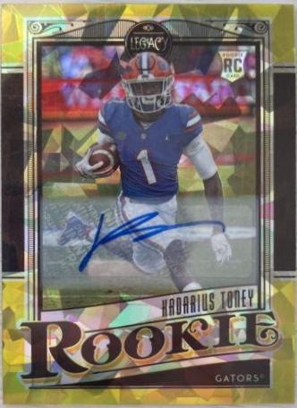 Kadarius Toney [Premium Penmanship Yellow Diamond] #158