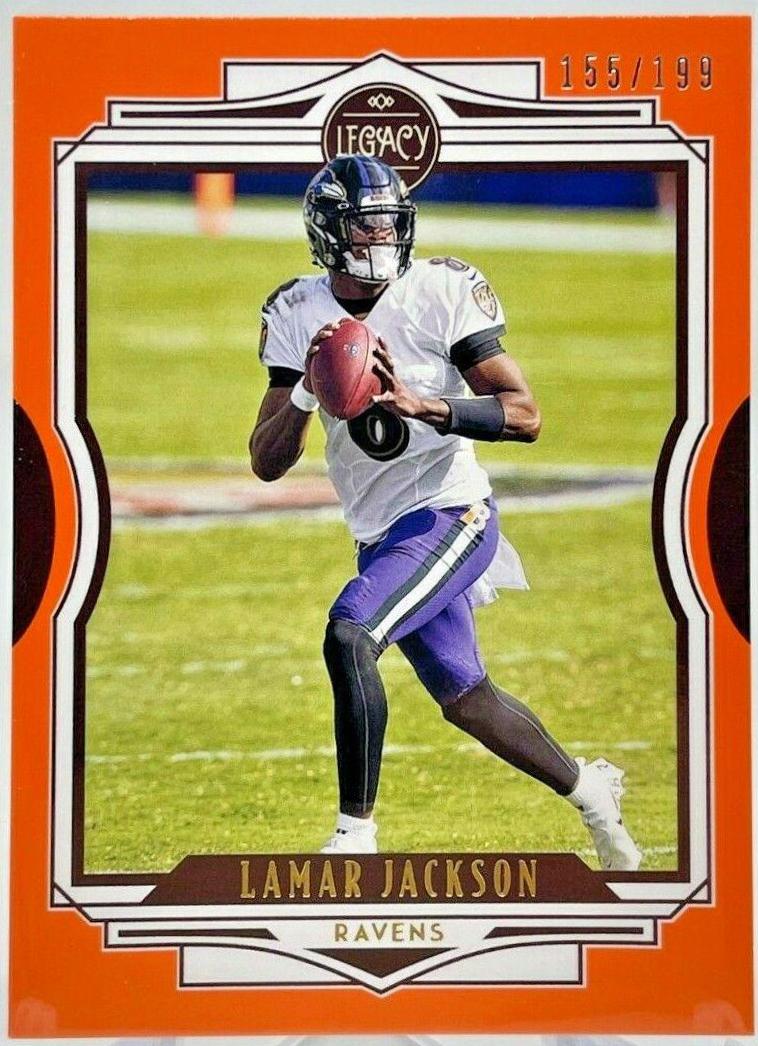 Lamar Jackson [Orange] #14