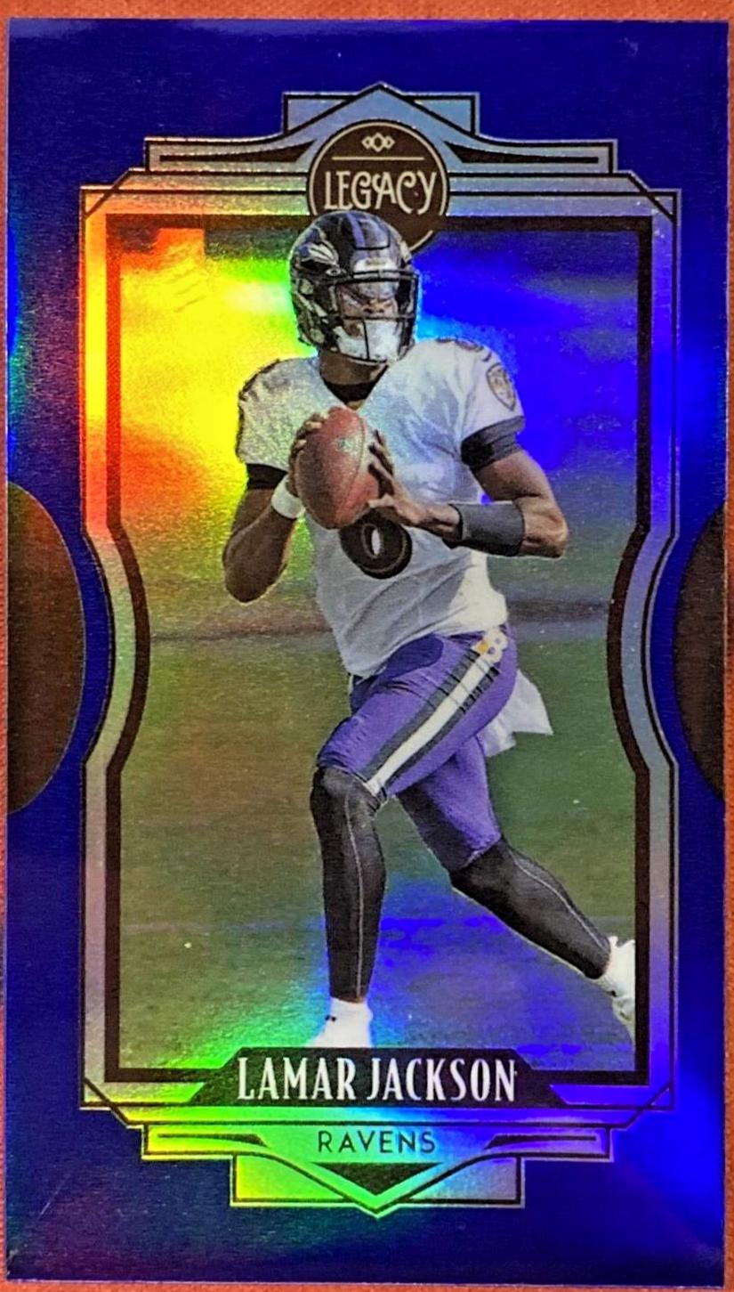 Lamar Jackson [Premium Edition Sapphire Mini] #14