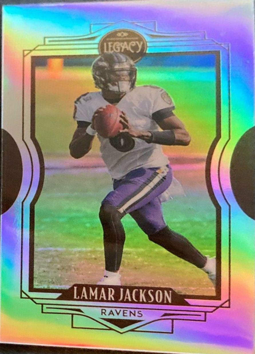 Lamar Jackson [Premium Edition Silver Mini] #14