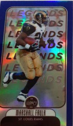 Marshall Faulk [Blue] #107