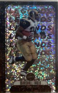 Marshall Faulk [Premium Edition Onyx Mini] #107