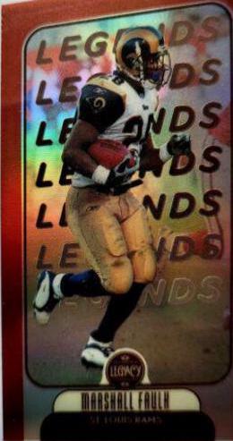 Marshall Faulk [Premium Edition Ruby Mini] #107