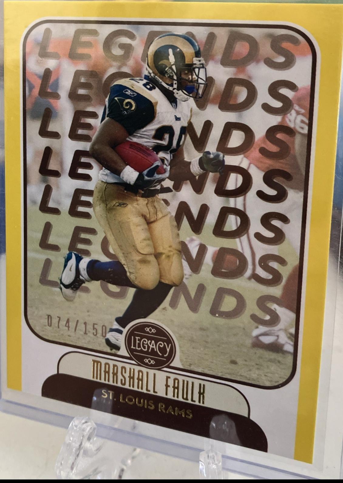 Marshall Faulk [Yellow] #107