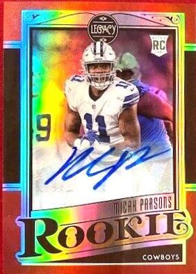 Micah Parsons [Premium Penmanship Ruby] #179