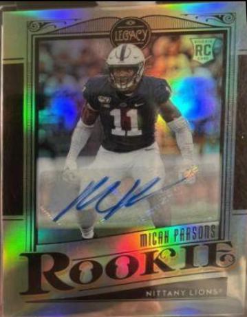 Micah Parsons [Premium Penmanship Silver] #179