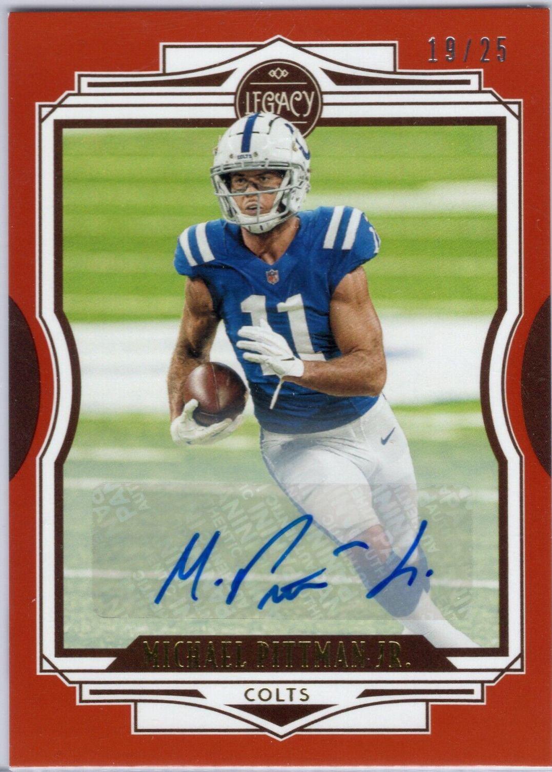 Michael Pittman Jr. [Red Autographs] #72