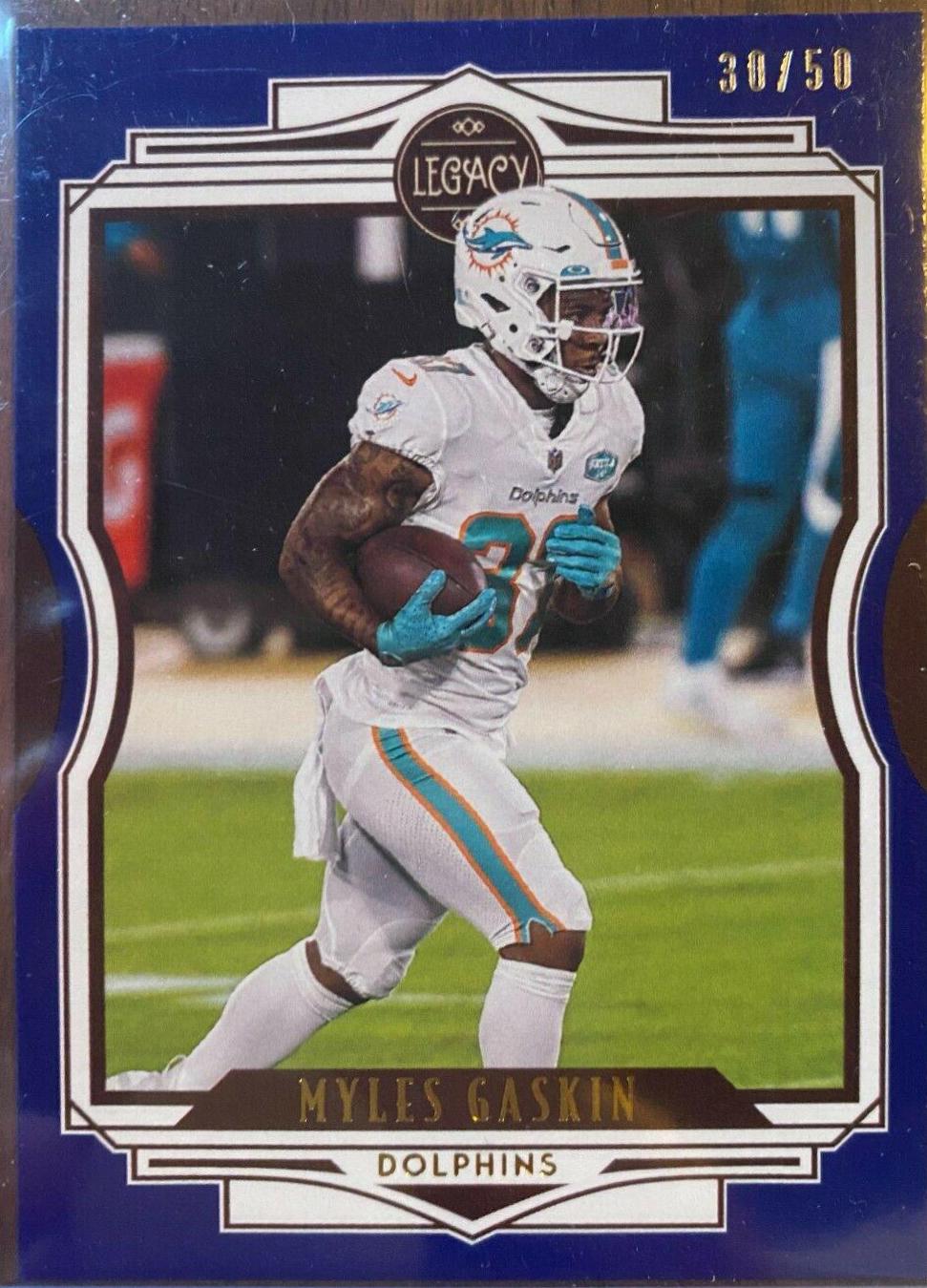 Myles Gaskin [Blue] #50