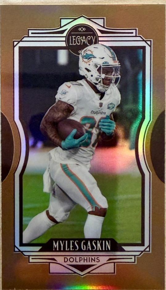 Myles Gaskin [Premium Edition Bronze Mini] #50