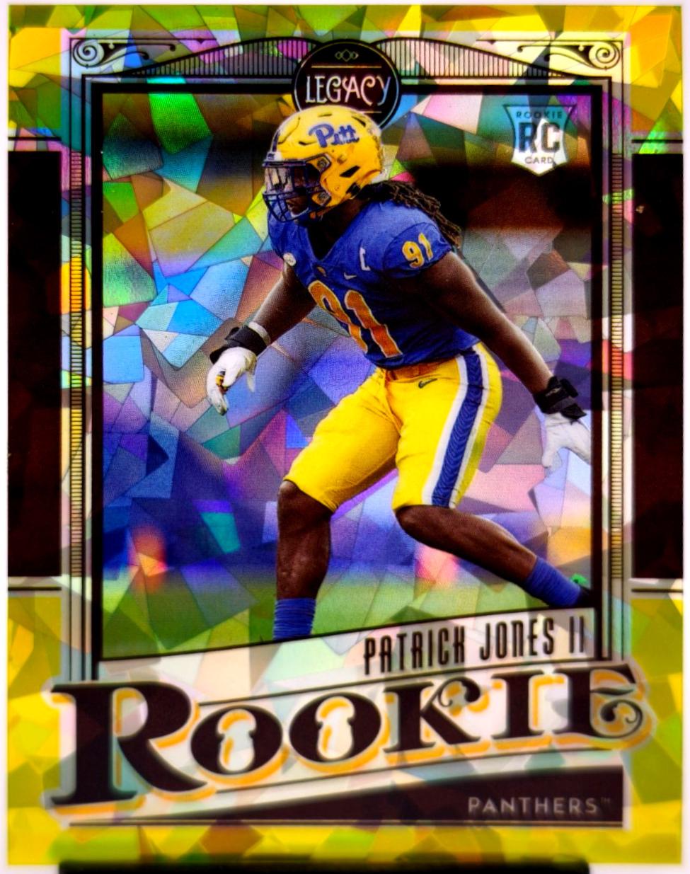 Patrick Jones II [Premium Penmanship Yellow Diamond] #186