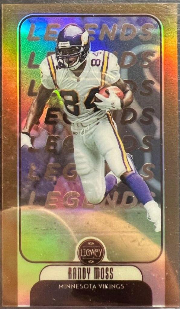 Randy Moss [Premium Edition Bronze Mini] #122