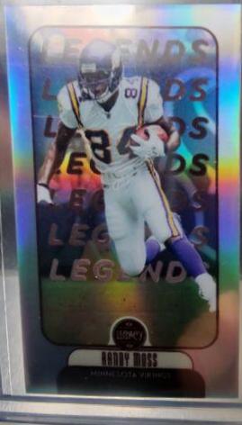 Randy Moss [Premium Edition Silver Mini] #122