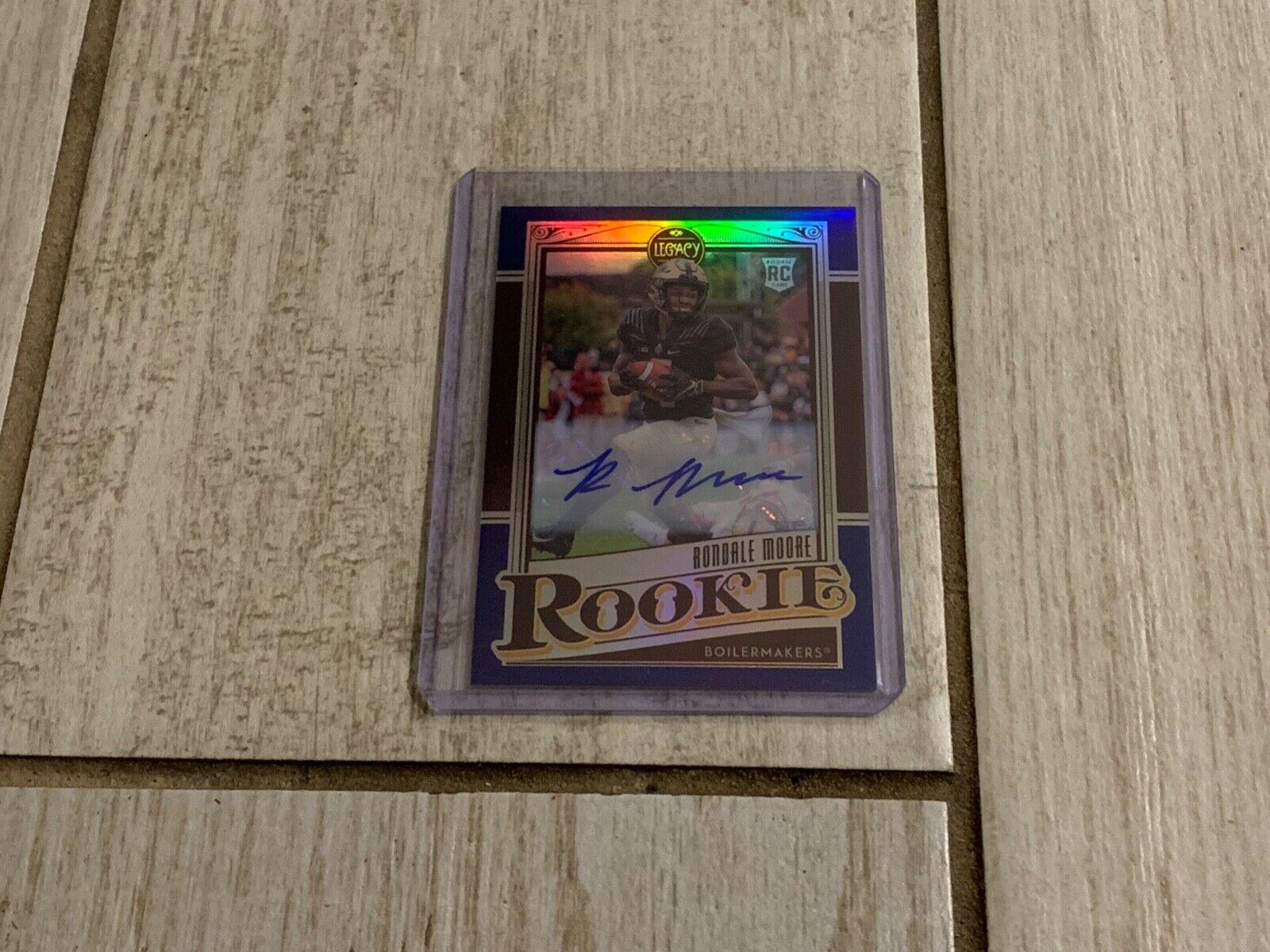Rondale Moore [Premium Penmanship Sapphire] #154
