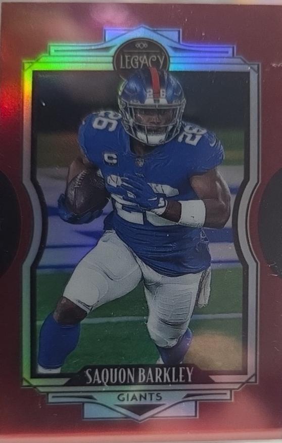 Saquon Barkley [Premium Edition Ruby Mini] #5