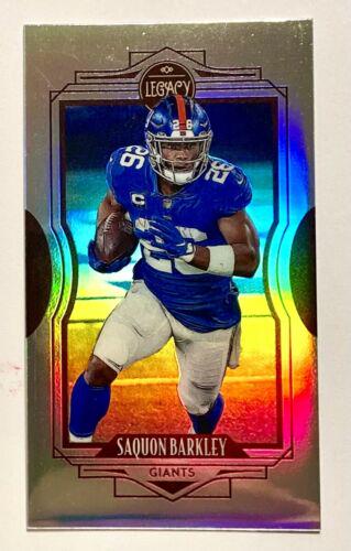 Saquon Barkley [Premium Edition Silver Mini] #5