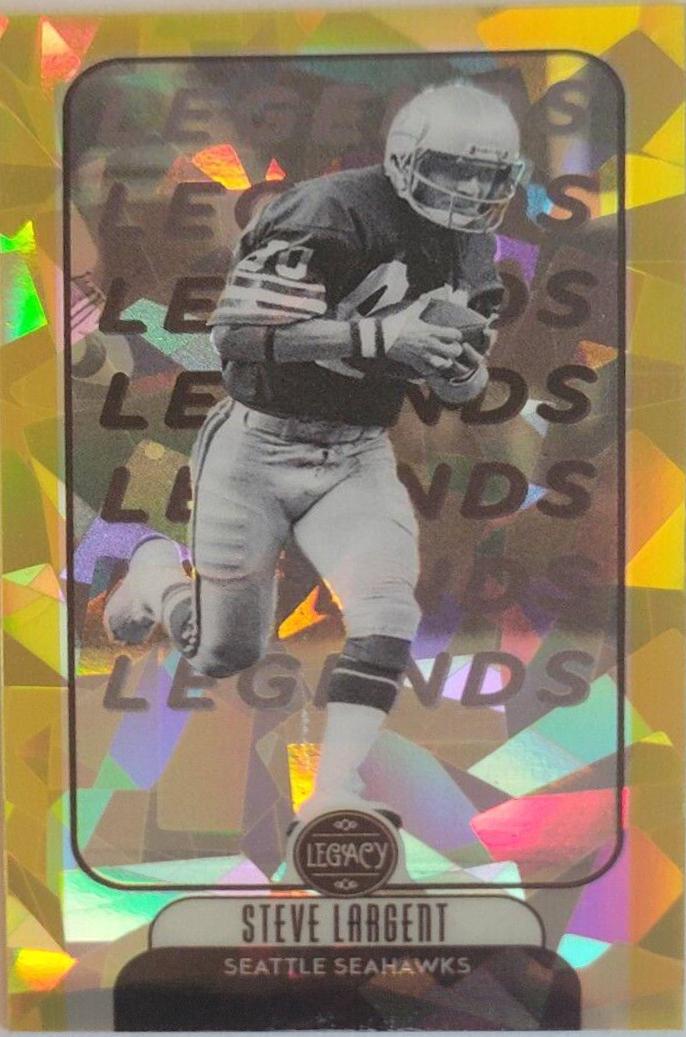 Steve Largent [Premium Edition Yellow Diamond Mini] #131