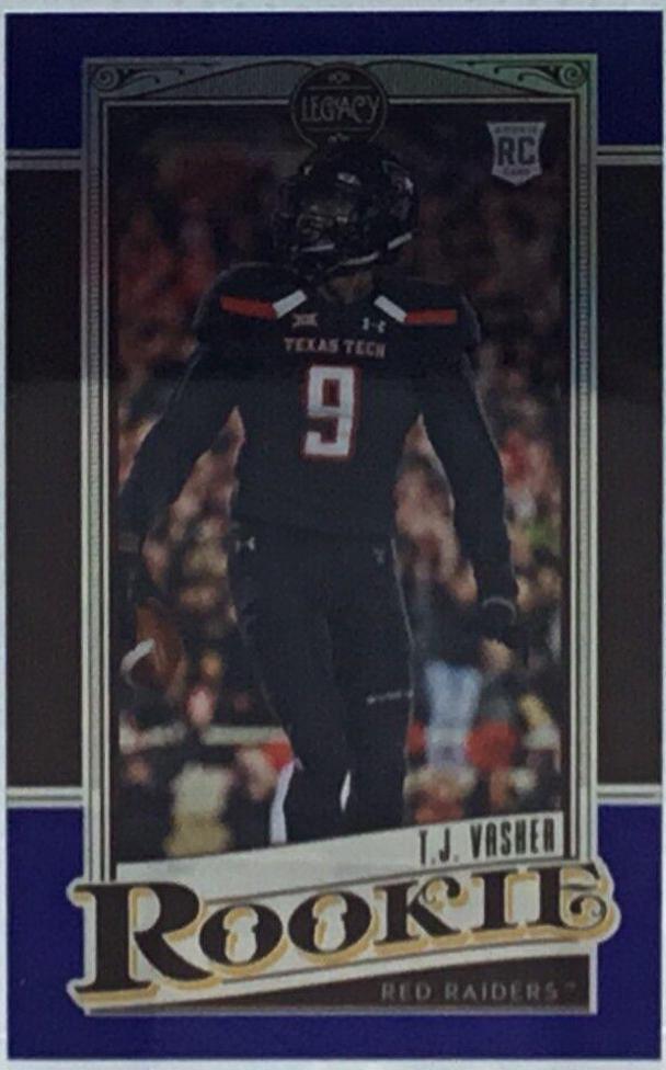 T. J. Vasher [Premium Edition Sapphire Mini] #191