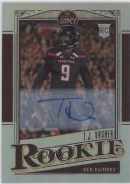 T. J. Vasher [Premium Penmanship Silver] #191