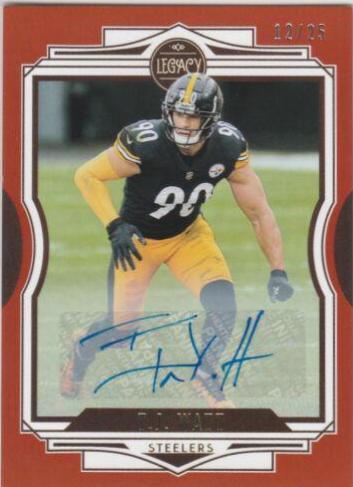 T. J. Watt [Red Autographs] #25