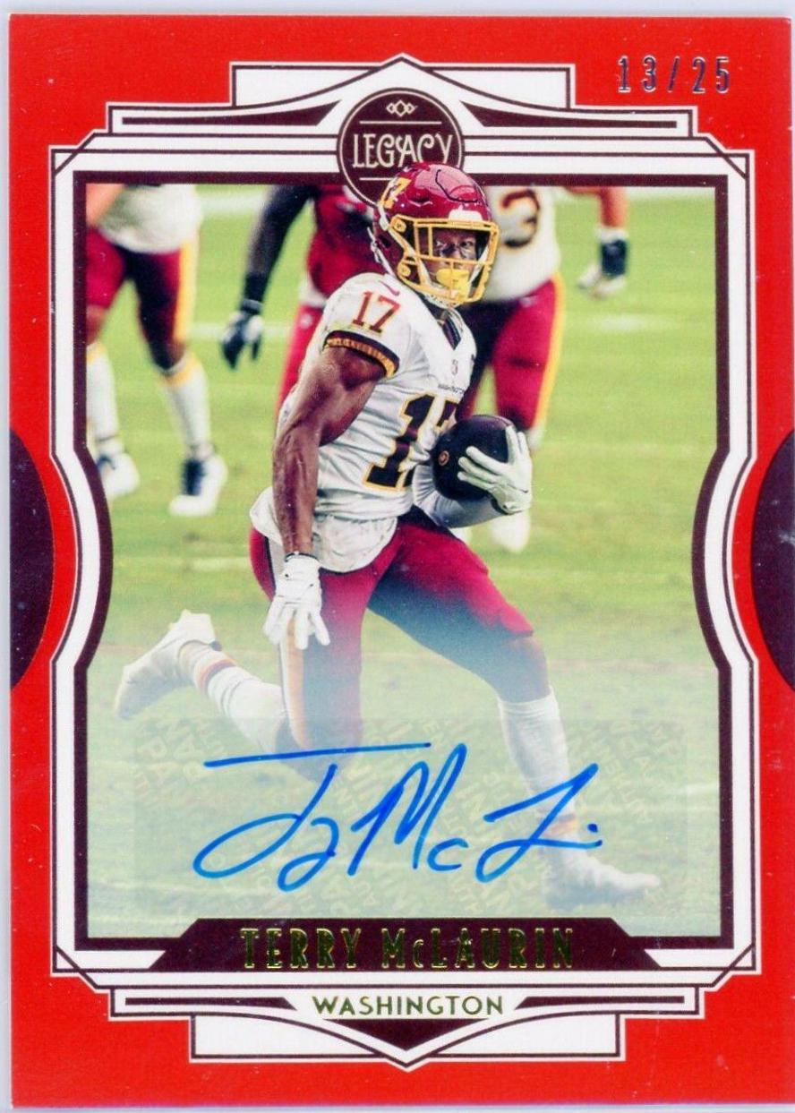 Terry McLaurin [Red Autographs] #12