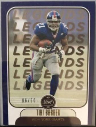 Tiki Barber [Blue] #138