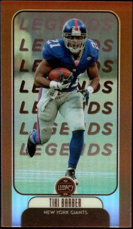 Tiki Barber [Premium Edition Bronze Mini] #138