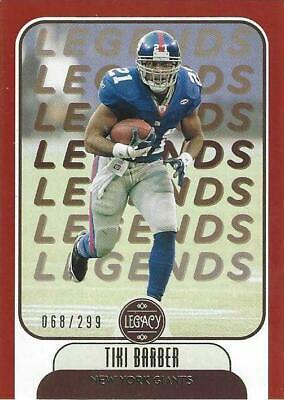 Tiki Barber [Red] #138