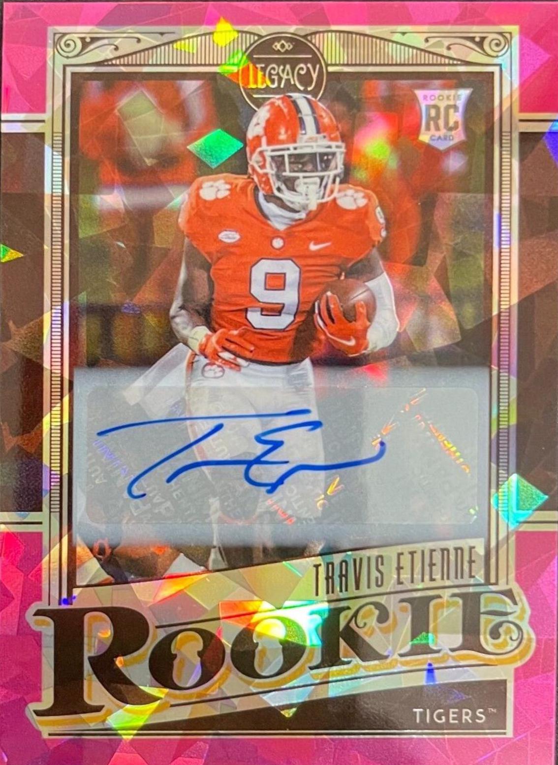 Travis Etienne [Premium Penmanship Diamond] #164