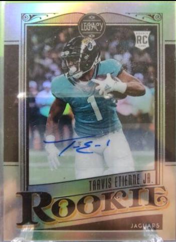 Travis Etienne [Premium Penmanship Silver] #164