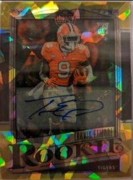 Travis Etienne [Premium Penmanship Yellow Diamond] #164