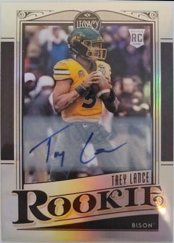 Trey Lance [Premium Penmanship Sapphire] #144